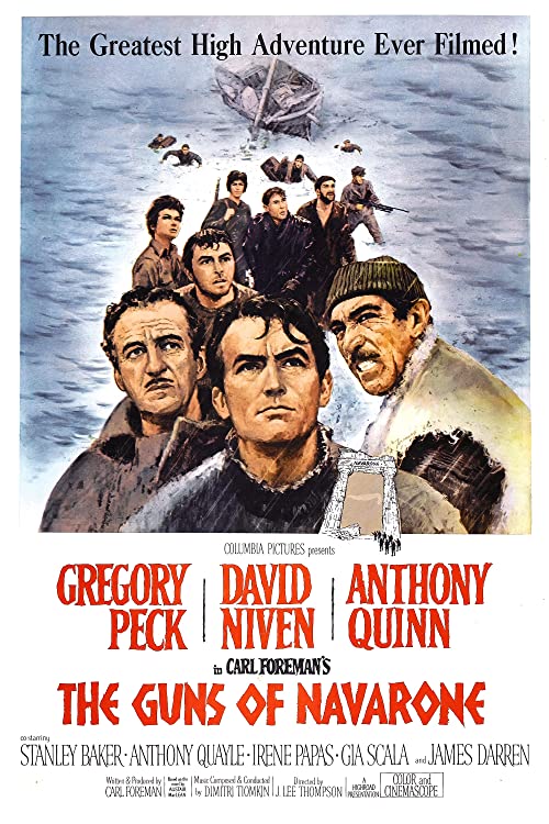 دانلود فیلم The Guns of Navarone 1961 با زیرنویس فارسی چسبیده